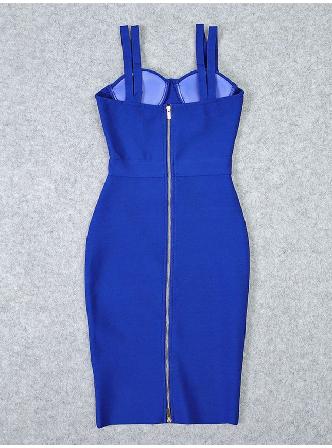 Lola Diamond Bodycon Midi Dress - Fashion Pov