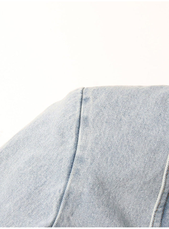 Lyric Diamond Denim Jacket - Fashion Pov