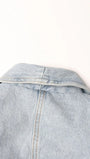 Lyric Diamond Denim Jacket - Fashion Pov