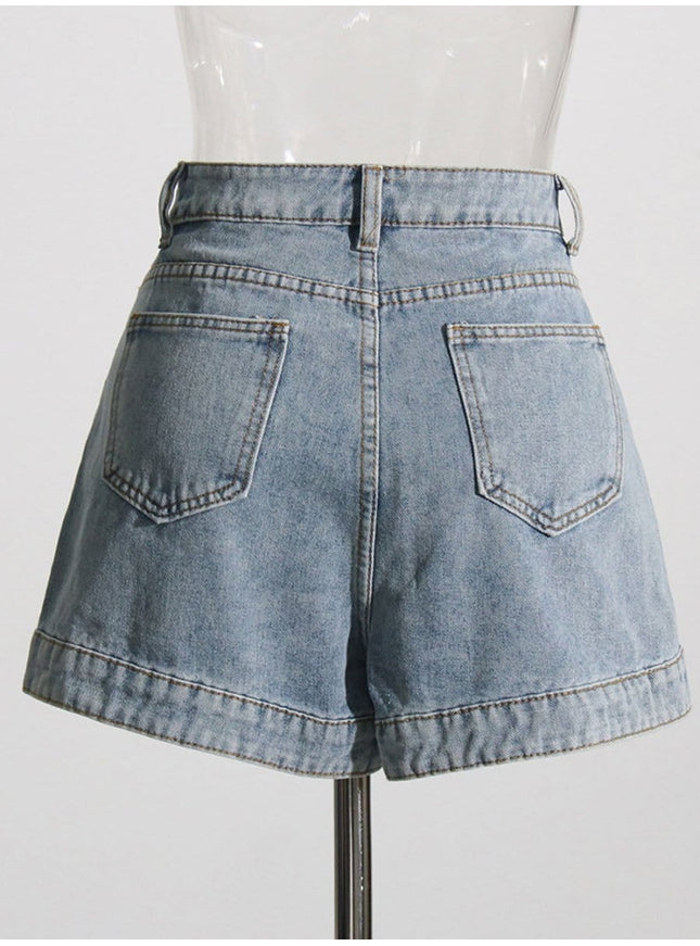 Mabel Button Skirt - Fashion Pov
