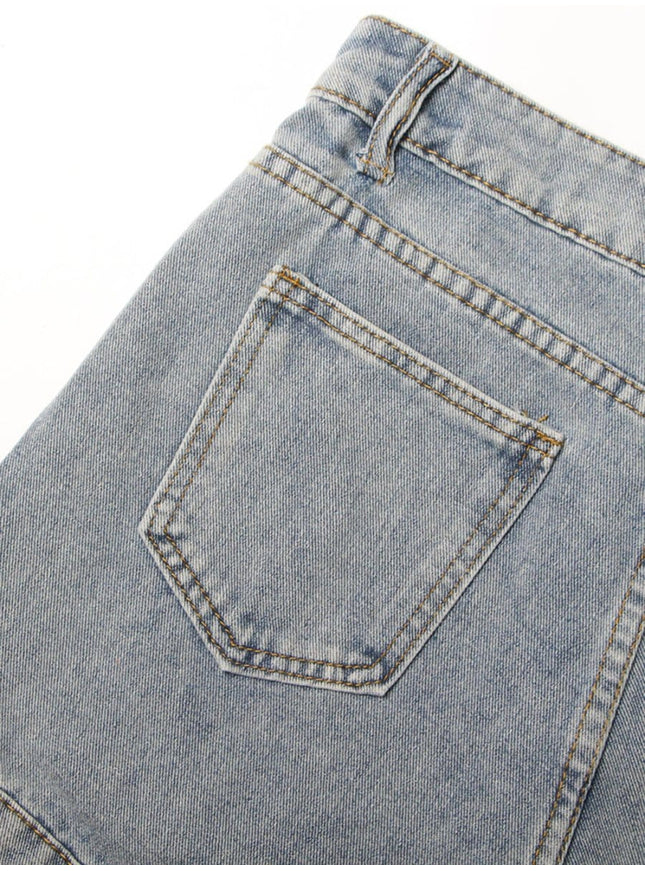 Mabel Button Skirt - Fashion Pov