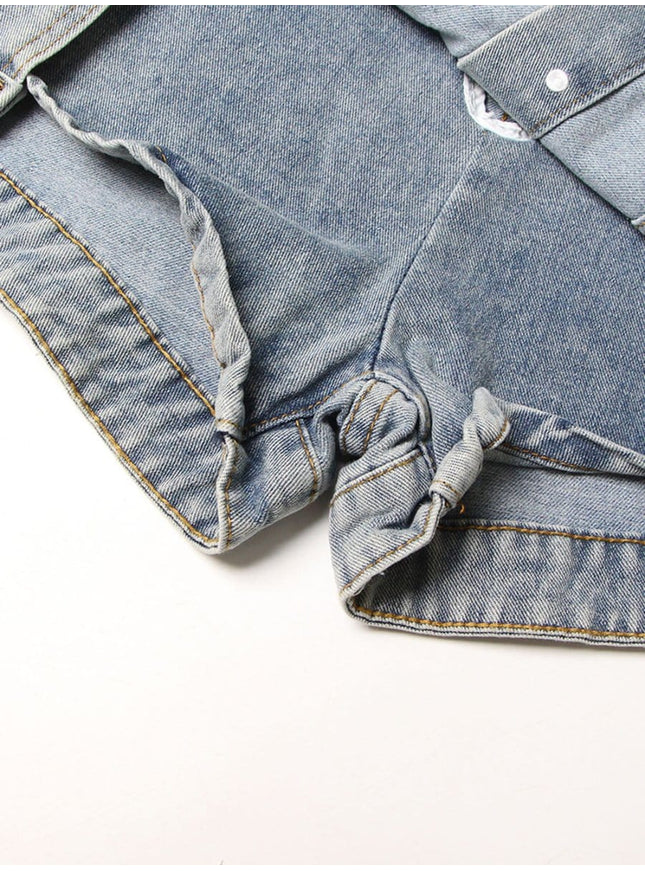 Mabel Button Skirt - Fashion Pov