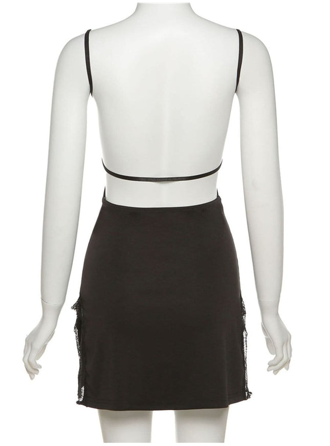 Maeve Bodycon Hollow Out Mini Dress - Fashion Pov