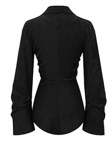 Maira Single Breasted Blouse - Fashion Pov