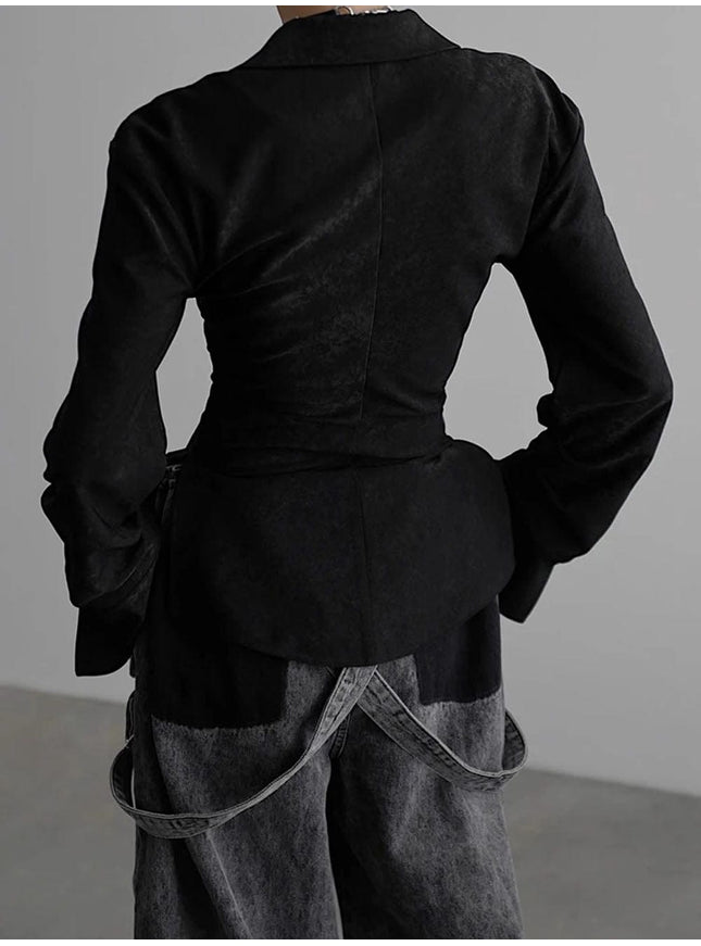 Maira Single Breasted Blouse - Fashion Pov