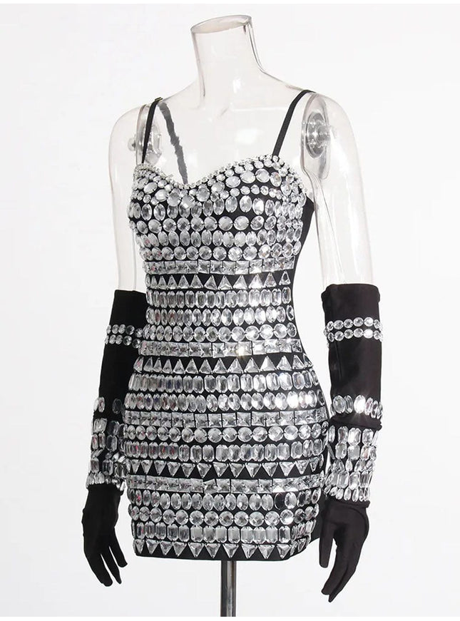 Maisha Sleeveless Flare Mini Dress - Fashion Pov