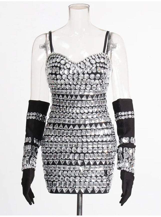 Maisha Sleeveless Flare Mini Dress - Fashion Pov