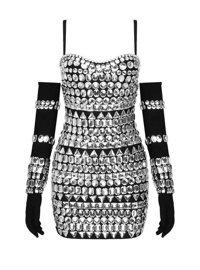 Maisha Sleeveless Flare Mini Dress - Fashion Pov