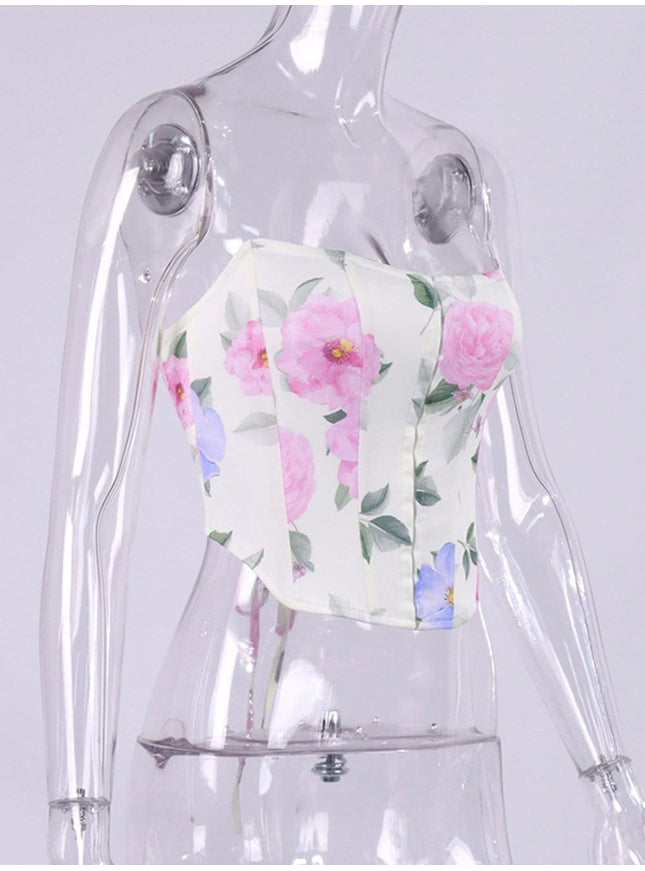 Maria Backless Fastener Top - Fashion Pov