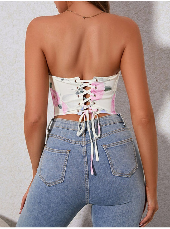Maria Backless Fastener Top - Fashion Pov