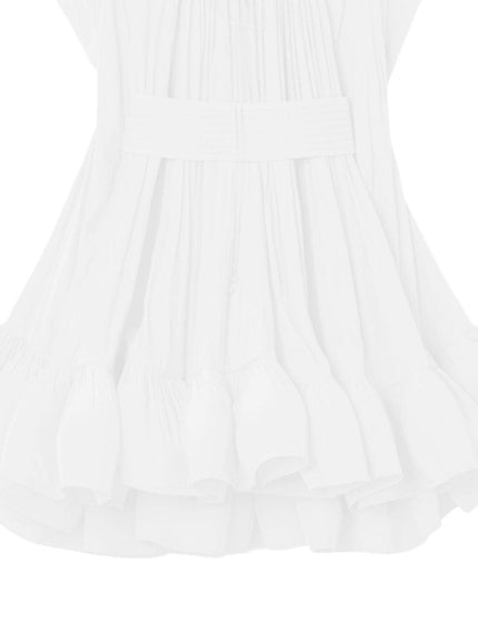 Marion Spliced Hem Mini Dress - Fashion Pov