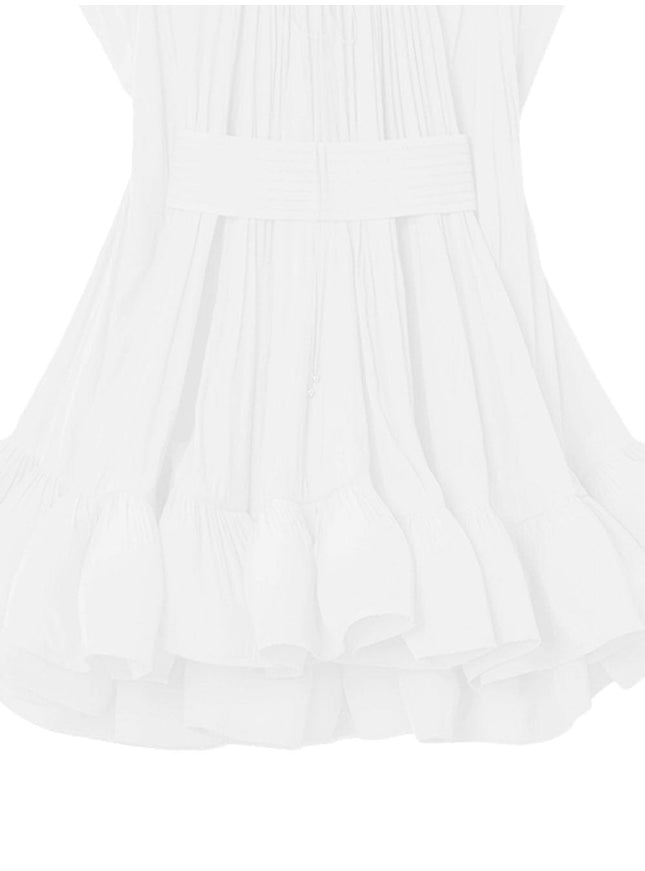 Marion Spliced Hem Mini Dress - Fashion Pov