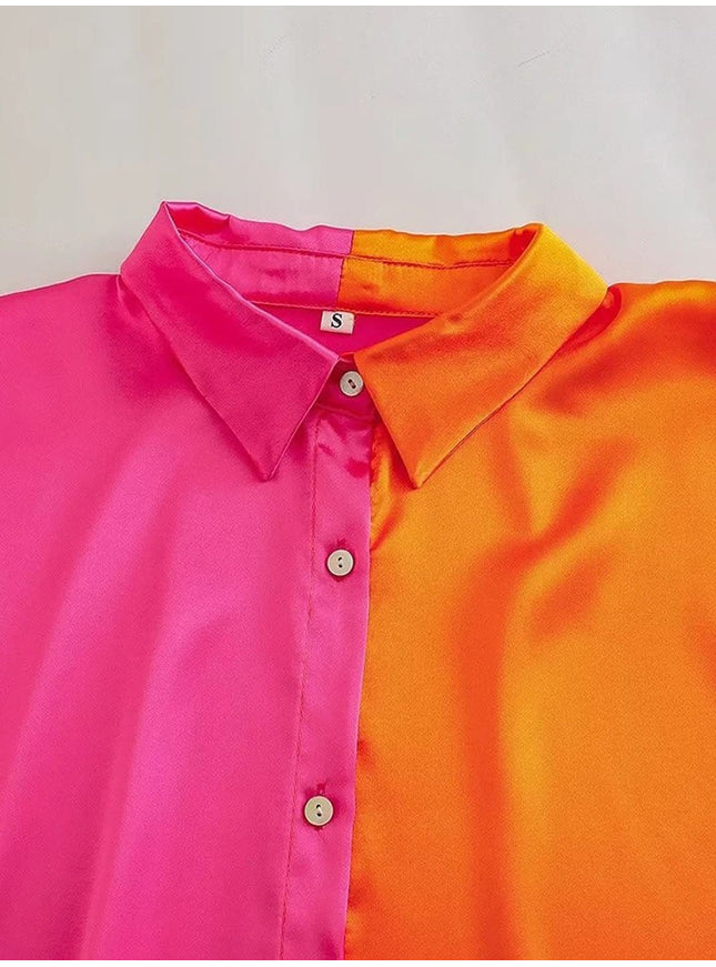 Maryam Casual Single Breasted Shirt - Fashion Pov