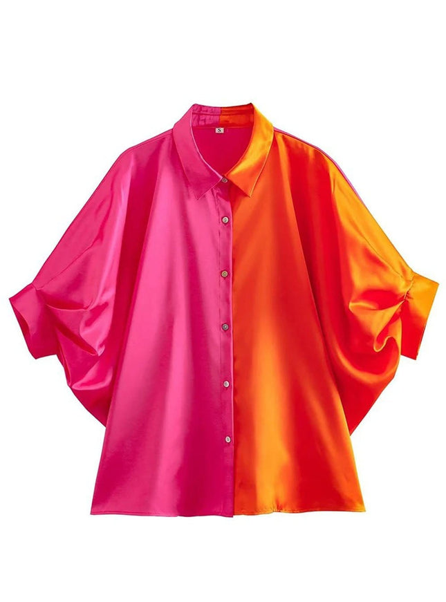 Maryam Casual Single Breasted Shirt - Fashion Pov