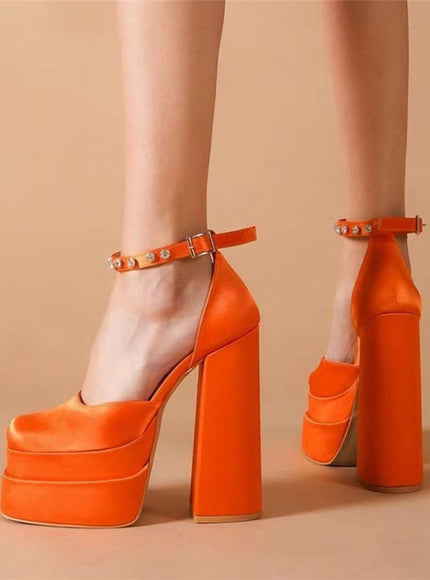 Mina Toe Rhinestone Heel - Fashion Pov