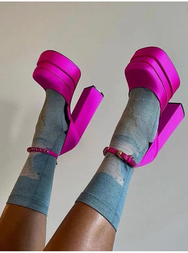 Mina Toe Rhinestone Heel - Fashion Pov
