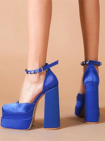 Mina Toe Rhinestone Heel - Fashion Pov