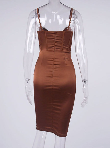 Miriam Bodycon Midi Dress - Fashion Pov