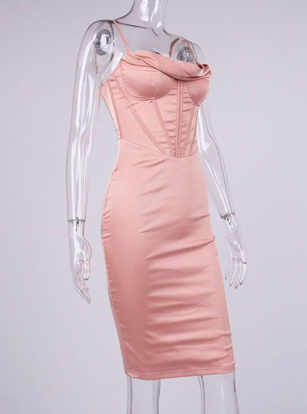 Miriam Bodycon Midi Dress - Fashion Pov