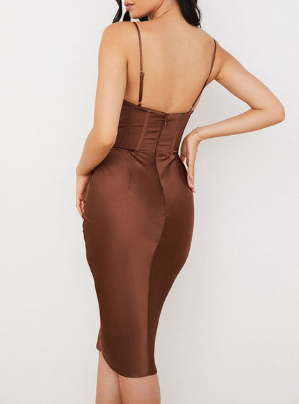 Miriam Bodycon Midi Dress - Fashion Pov