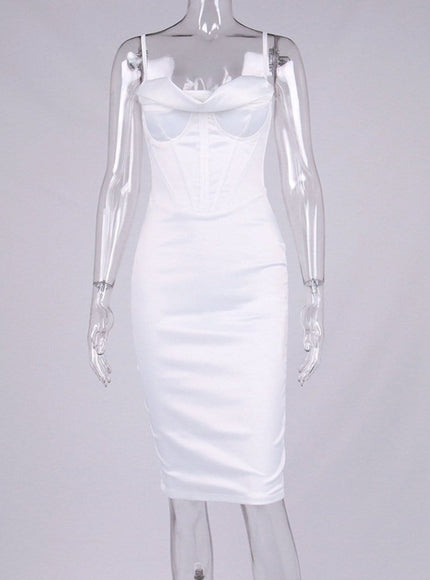 Miriam Bodycon Midi Dress - Fashion Pov