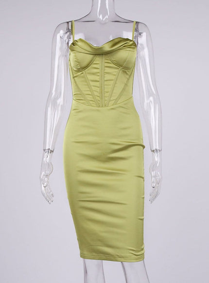 Miriam Bodycon Midi Dress - Fashion Pov