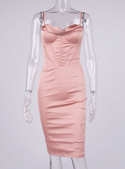 Miriam Bodycon Midi Dress - Fashion Pov