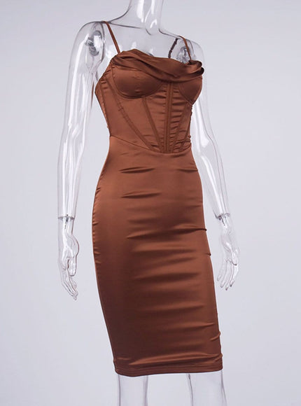 Miriam Bodycon Midi Dress - Fashion Pov
