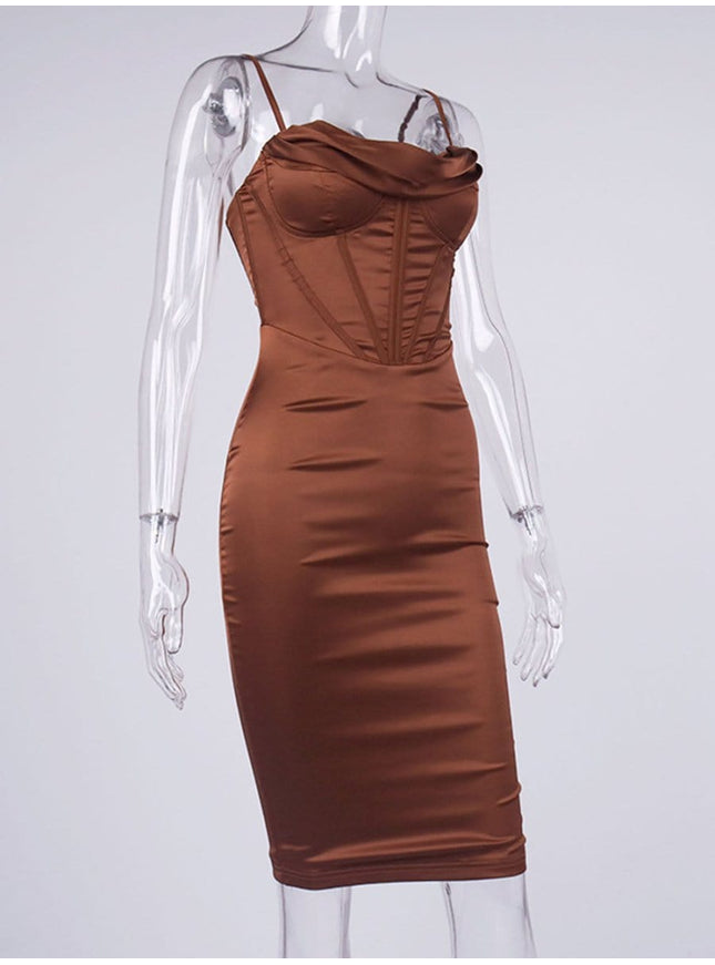 Miriam Bodycon Midi Dress - Fashion Pov