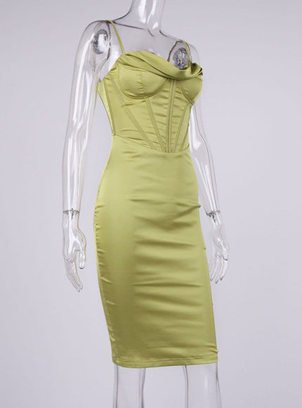 Miriam Bodycon Midi Dress - Fashion Pov