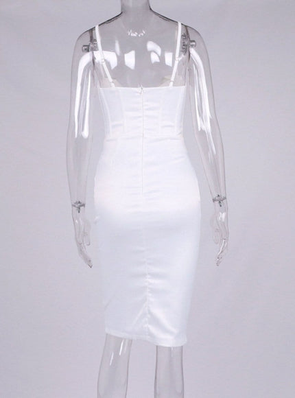 Miriam Bodycon Midi Dress - Fashion Pov