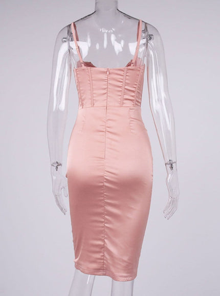 Miriam Bodycon Midi Dress - Fashion Pov