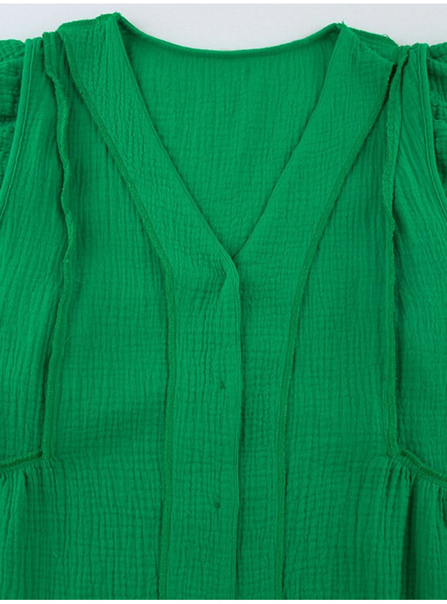 Mona Breasted Mini Dress - Fashion Pov