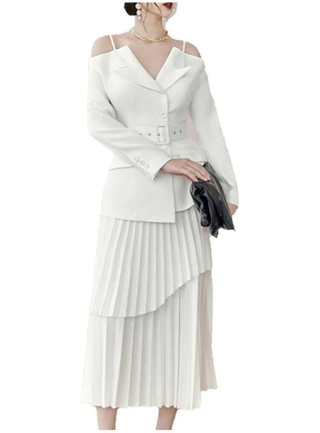 Myla Belt Top & Skirt Set - Fashion Pov