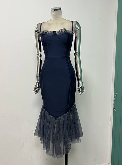 Natalie Bodycon Midi Dress - Fashion Pov