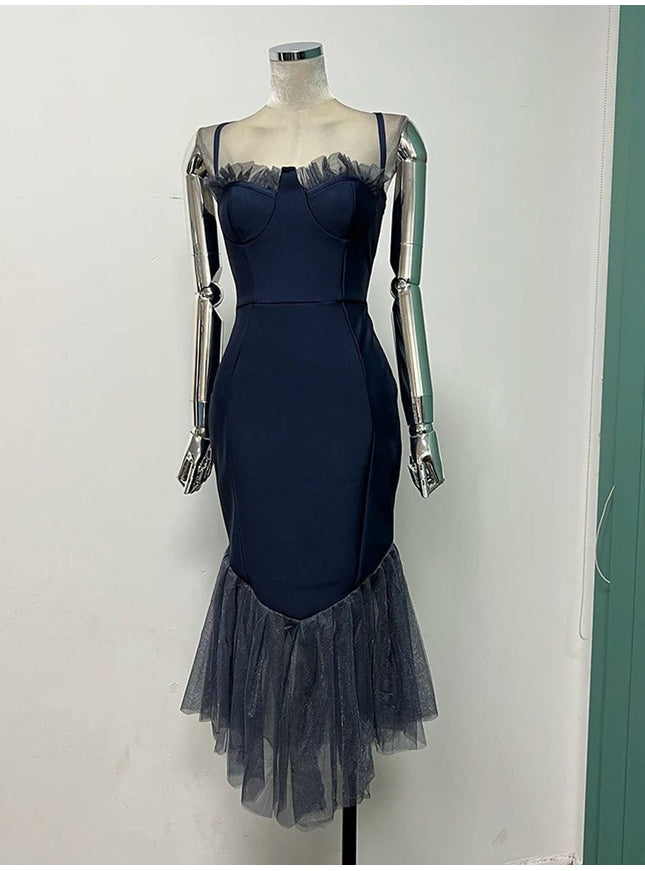 Natalie Bodycon Midi Dress - Fashion Pov