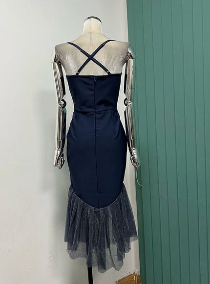 Natalie Bodycon Midi Dress - Fashion Pov
