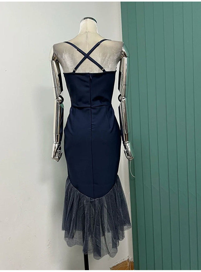 Natalie Bodycon Midi Dress - Fashion Pov