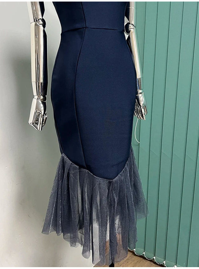 Natalie Bodycon Midi Dress - Fashion Pov