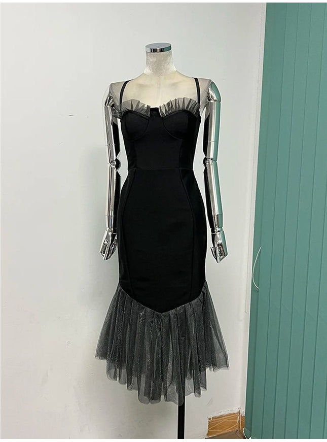Natalie Bodycon Midi Dress - Fashion Pov