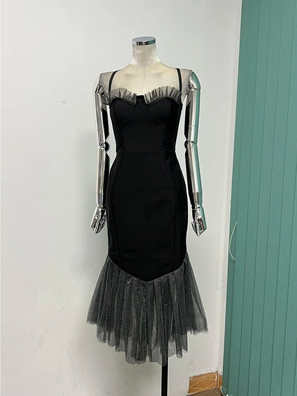 Natalie Bodycon Midi Dress - Fashion Pov