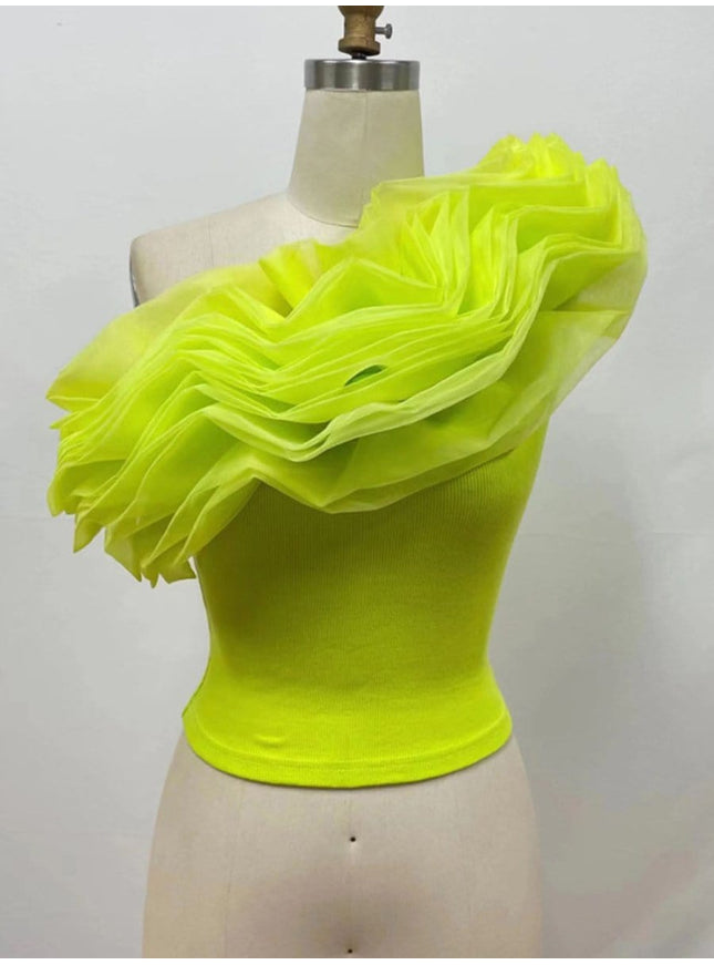 Naya Ruffle Top - Fashion Pov
