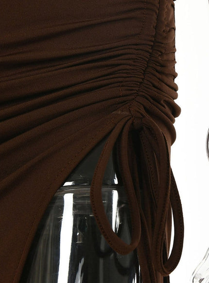 Nevaeh Hollow Out Backless Maxi Dress - Fashion Pov