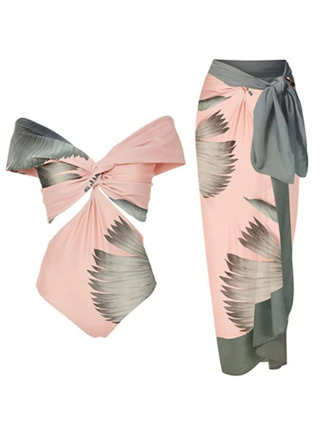 Nila Ruffle Bikini & Skirt Set - Fashion Pov