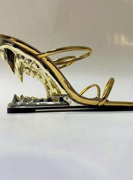 Noah Narrow Band Peep Toe Heel - Fashion Pov