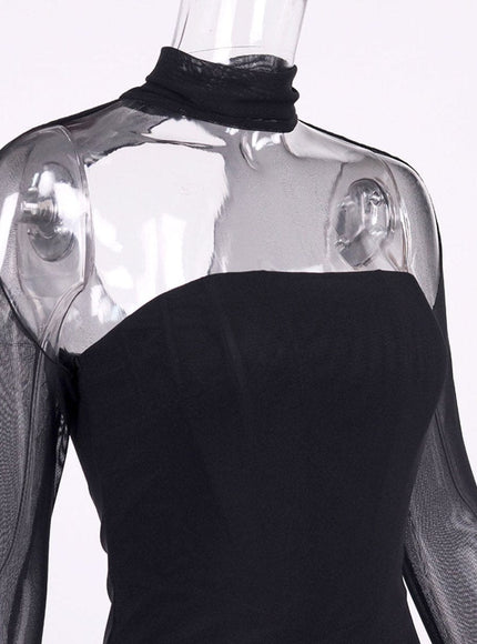 Noelle Hollow Out Bodycon Midi Dress - Fashion Pov
