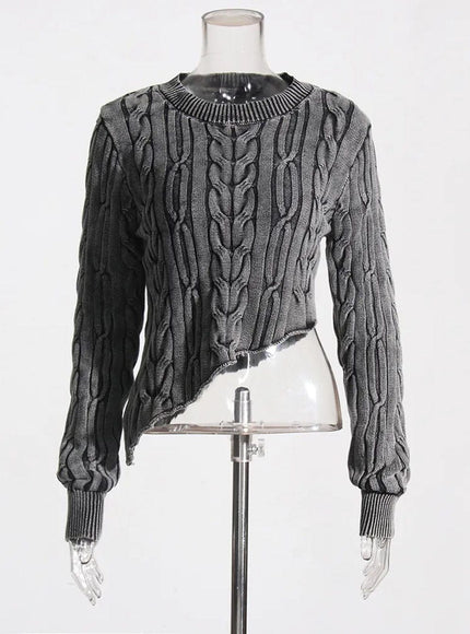 Noemi Knit Pullover Sweater - Fashion Pov