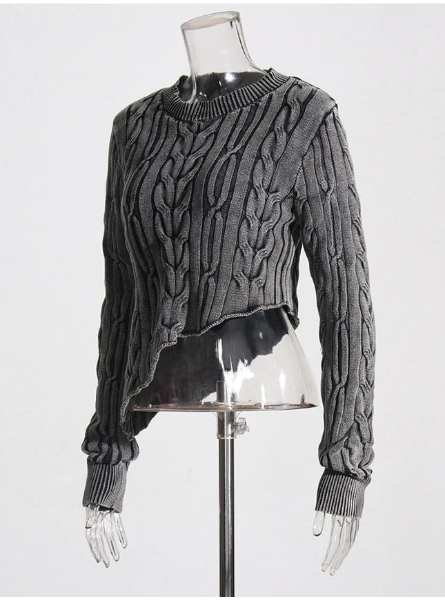 Noemi Knit Pullover Sweater - Fashion Pov