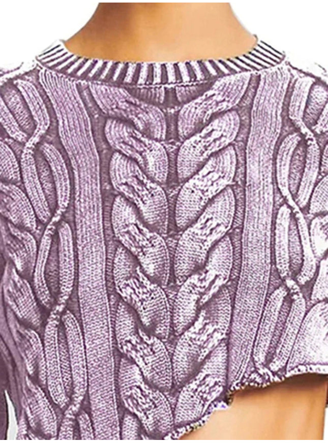 Noemi Knit Pullover Sweater - Fashion Pov
