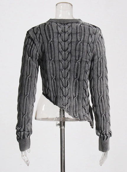 Noemi Knit Pullover Sweater - Fashion Pov